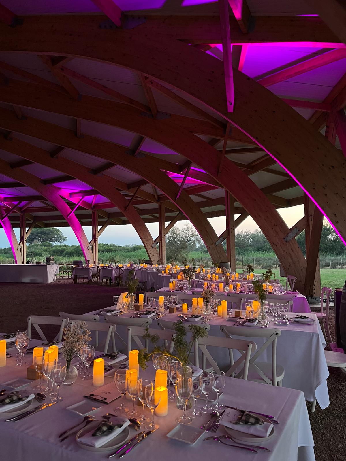 Dîner dôme mariage 2